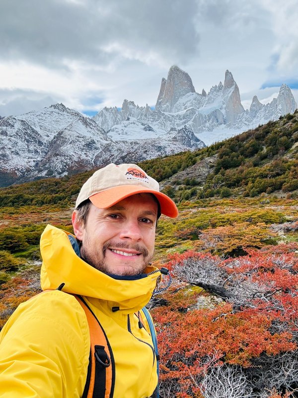 Marcelo Finger no Fitz Roy, Patagônia